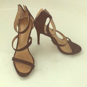 Express Black Heels